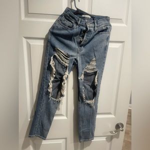 Pacsun Womens ripped jeans